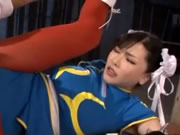 Anri Okita Cosplay Chun Li